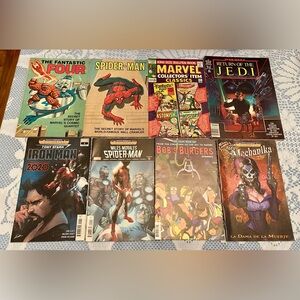 Comic Books Lot Vintage and New (8 Total)